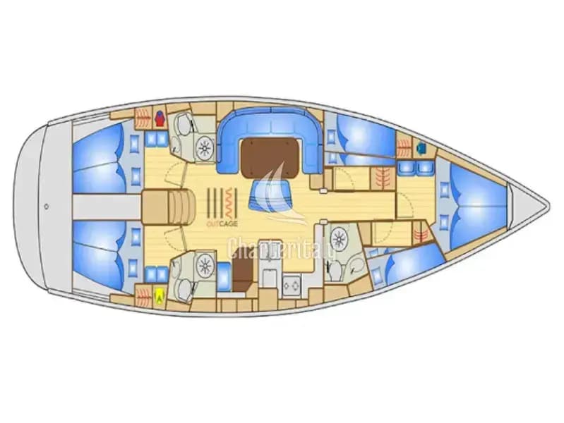 Bavaria 50 Cruiser - Bunk cabin 2 - 2