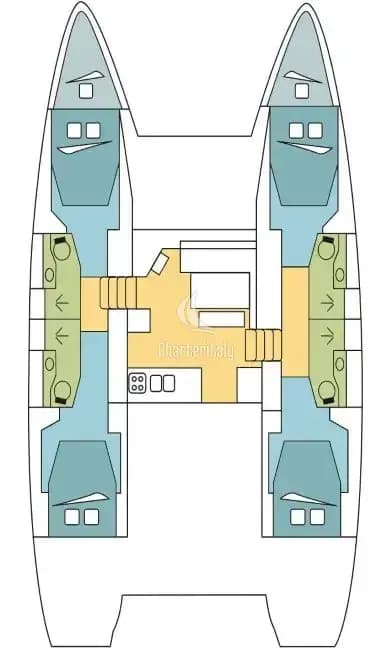 Lagoon 46 - 4 + 2 cab. - BOATYLICIOUS - 2