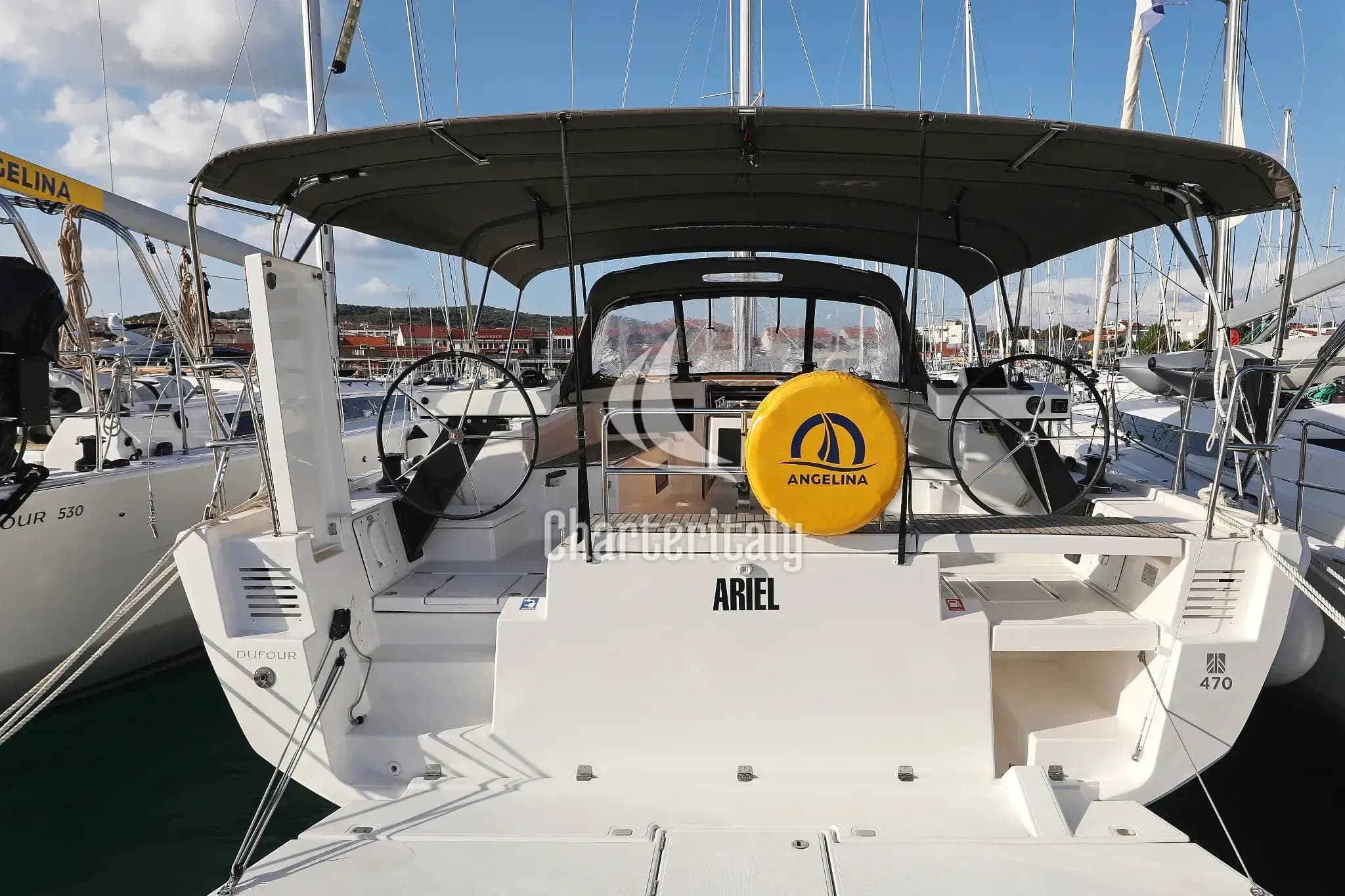 Dufour 470 - 4 cab. - Ariel - 4