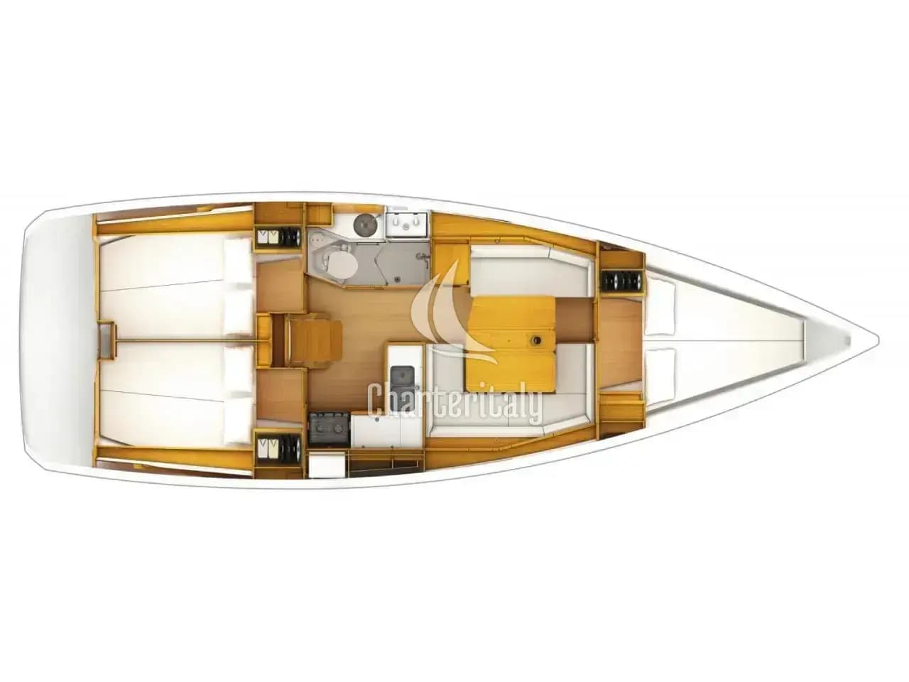 Sun Odyssey 379 - Corail - 3