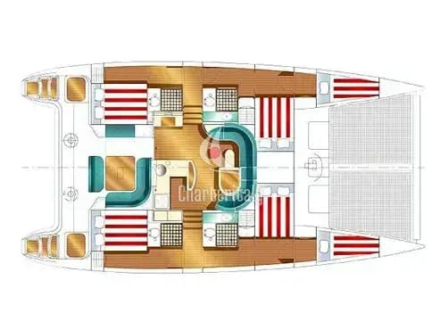 Nautitech 47 - Alcade 1 double cabin - 5