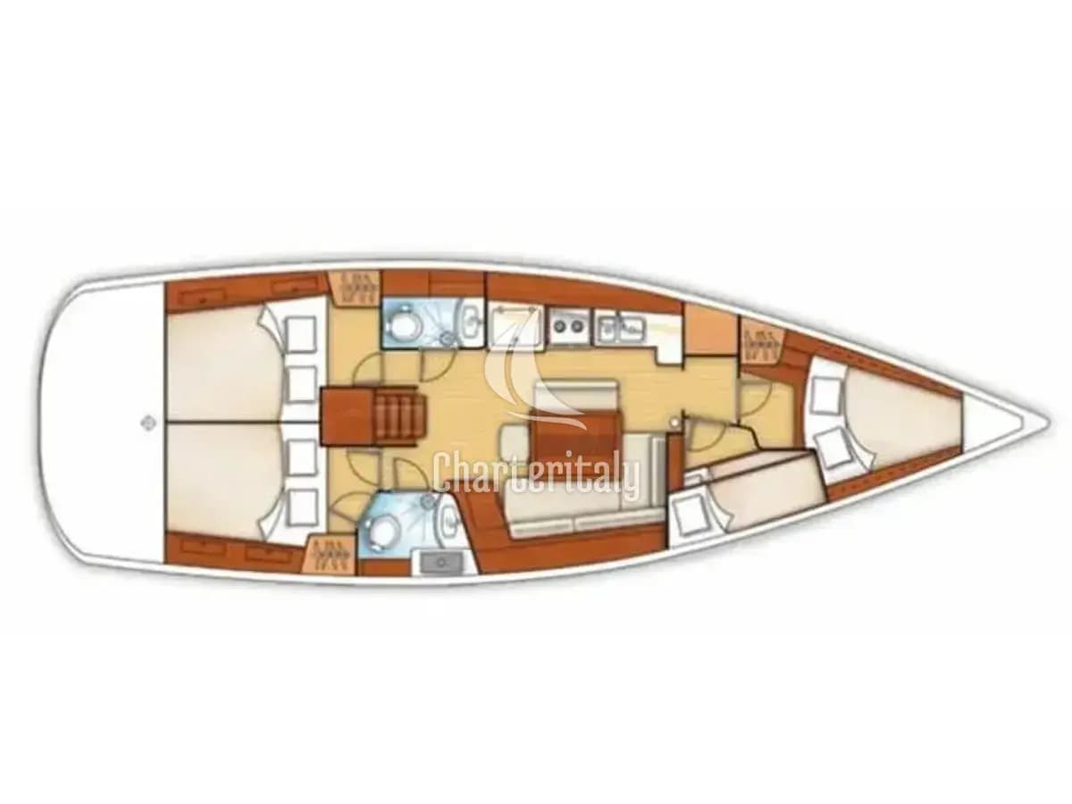 Oceanis 43 - BELUGA REBUILT 218 - 3