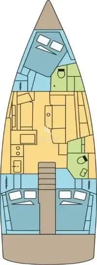 Oceanis 41.1 - LASLOUDIR III_DB - 2