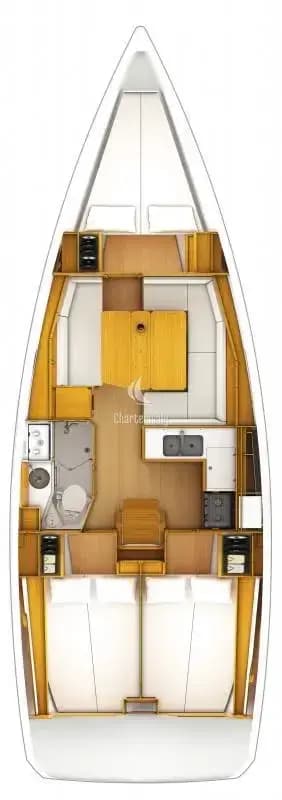 Sun Odyssey 389 - Cash - 2