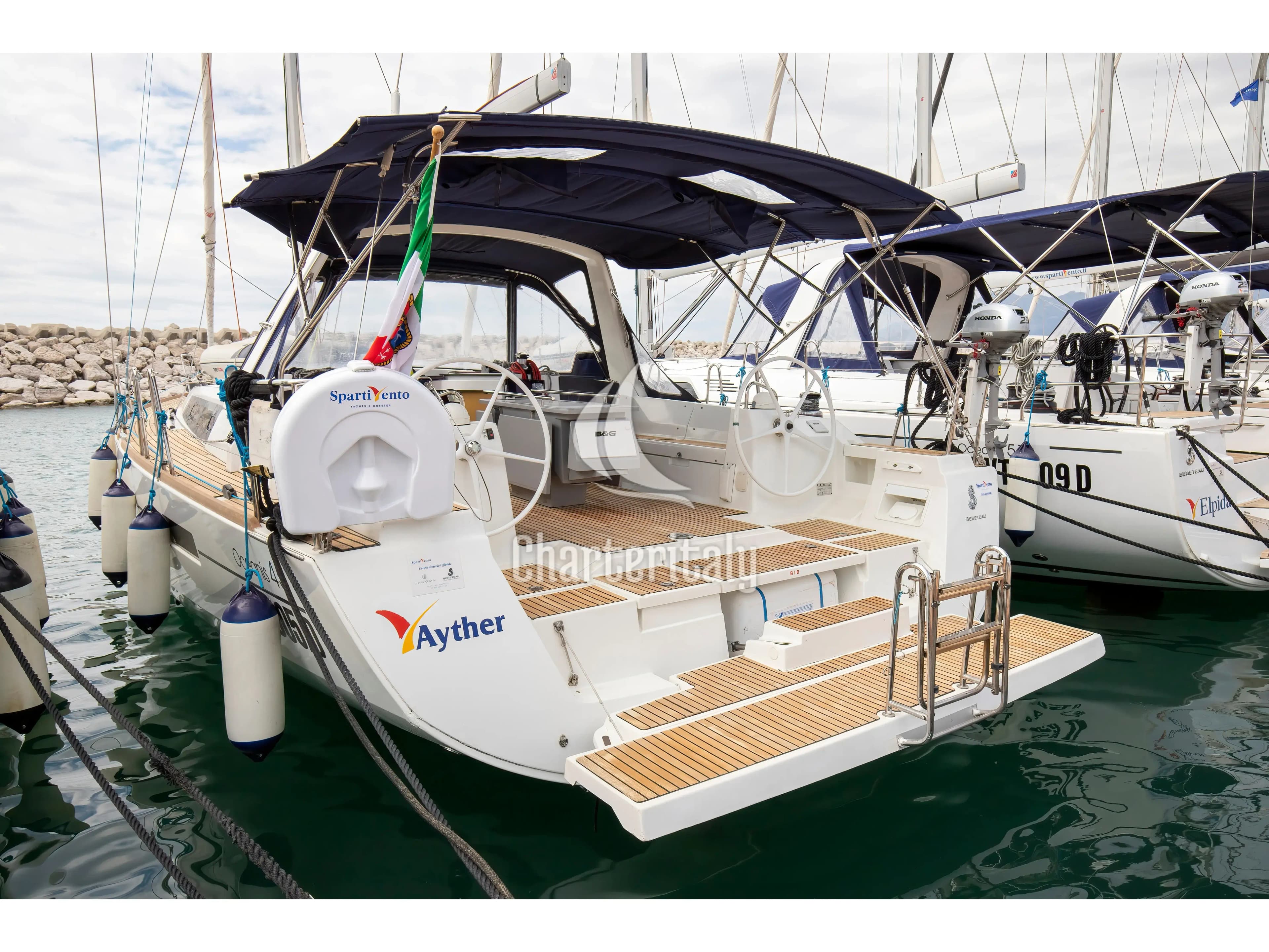 Oceanis 45 - Ayther - Standard line - 1