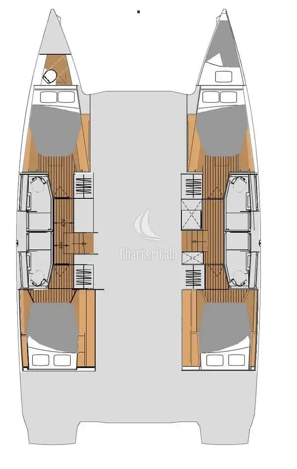 Fountaine Pajot Elba 45 - 4 cab. - Be Hang Loose - 2