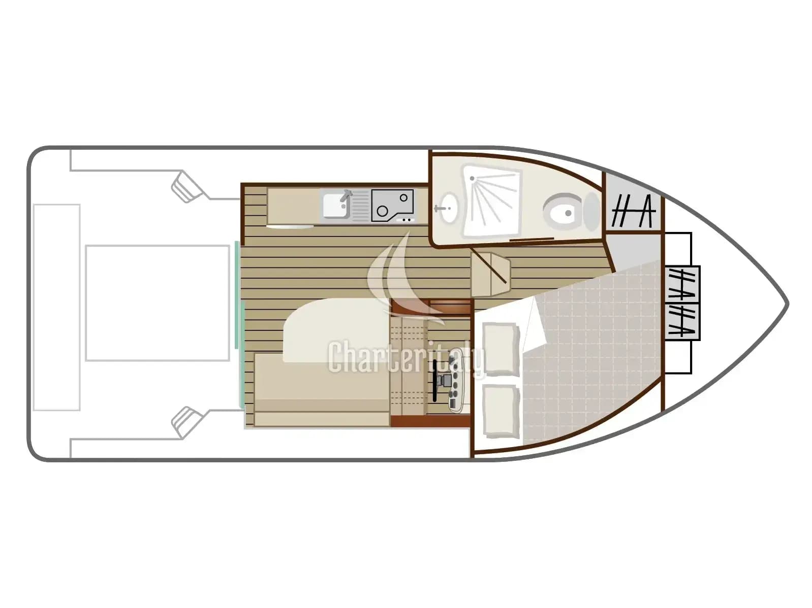 Nicols Sedan Primo - Cruiser Comfort 2/4 Pers. - 3