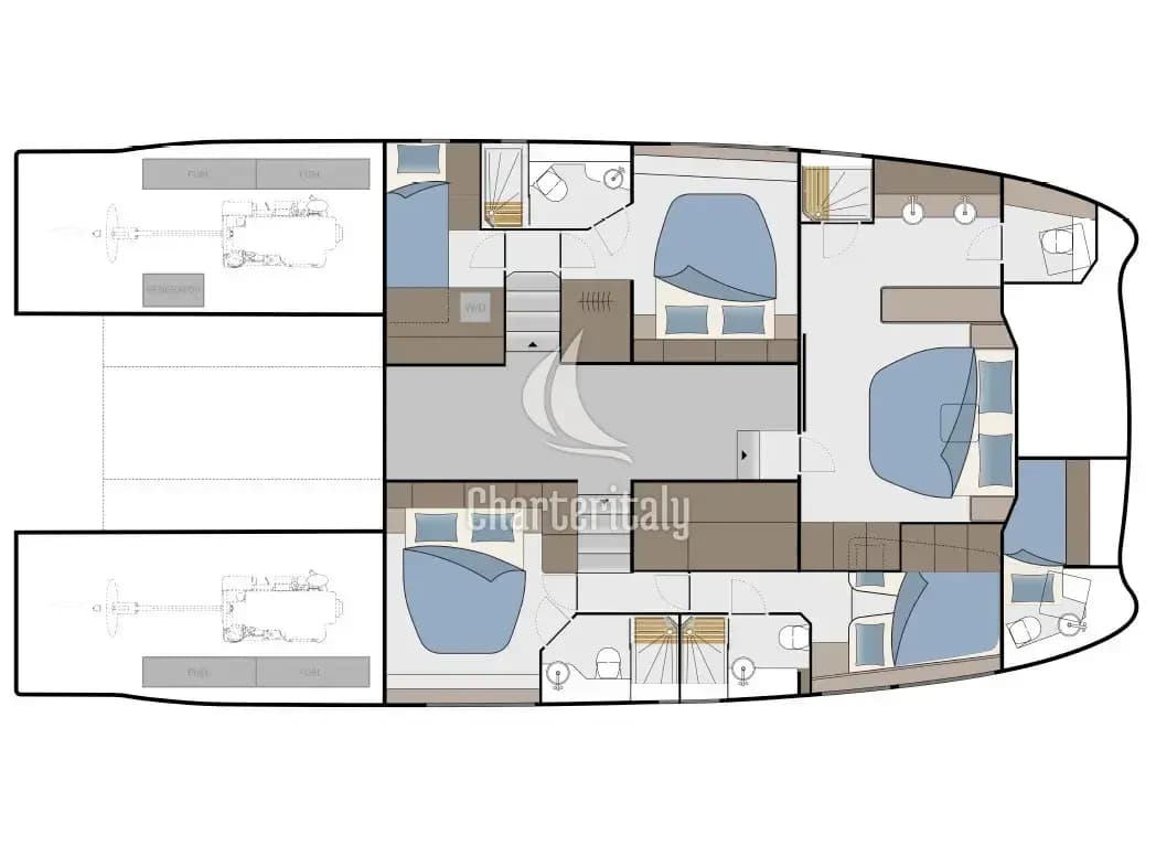 Aquila 50 Yacht - Lucy - 2