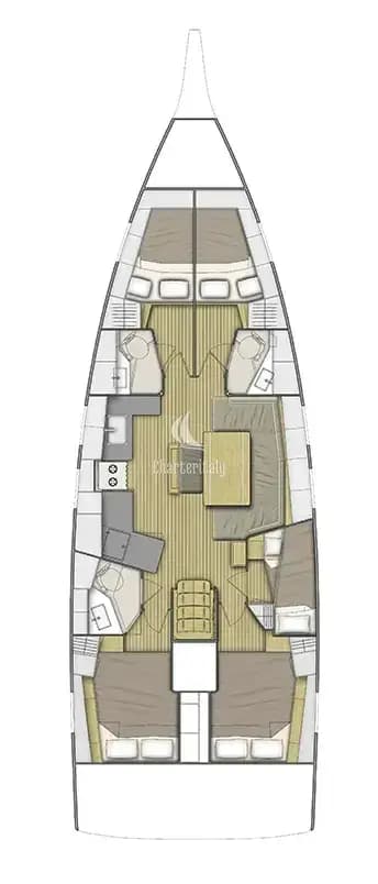 Oceanis 46.1 - Ariel - 2
