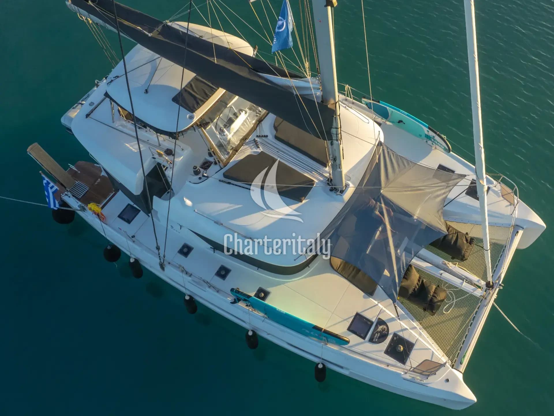 Lagoon 51 - AEGEUS (A/C, Gen, W.Maker, Teak cockpit, underwater lights) - 1