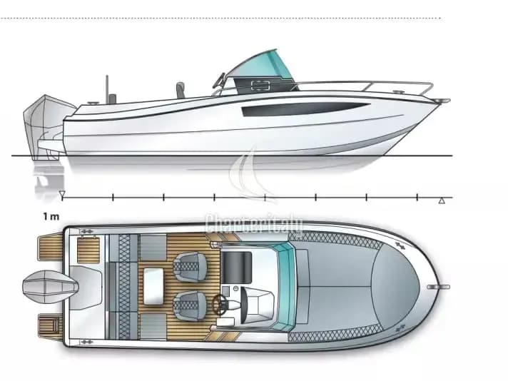 Atlantic Marine Sun Cruiser 730 - Lady Blue - 13