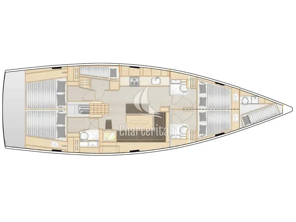 Hanse 508 - ARTEMIS - 4