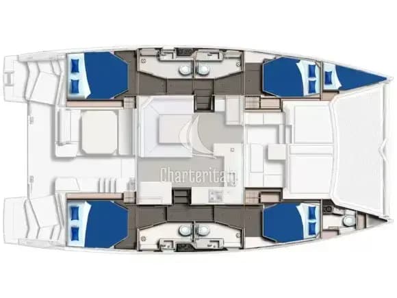 Leopard 45 - Sunsail 454L Classic - 12