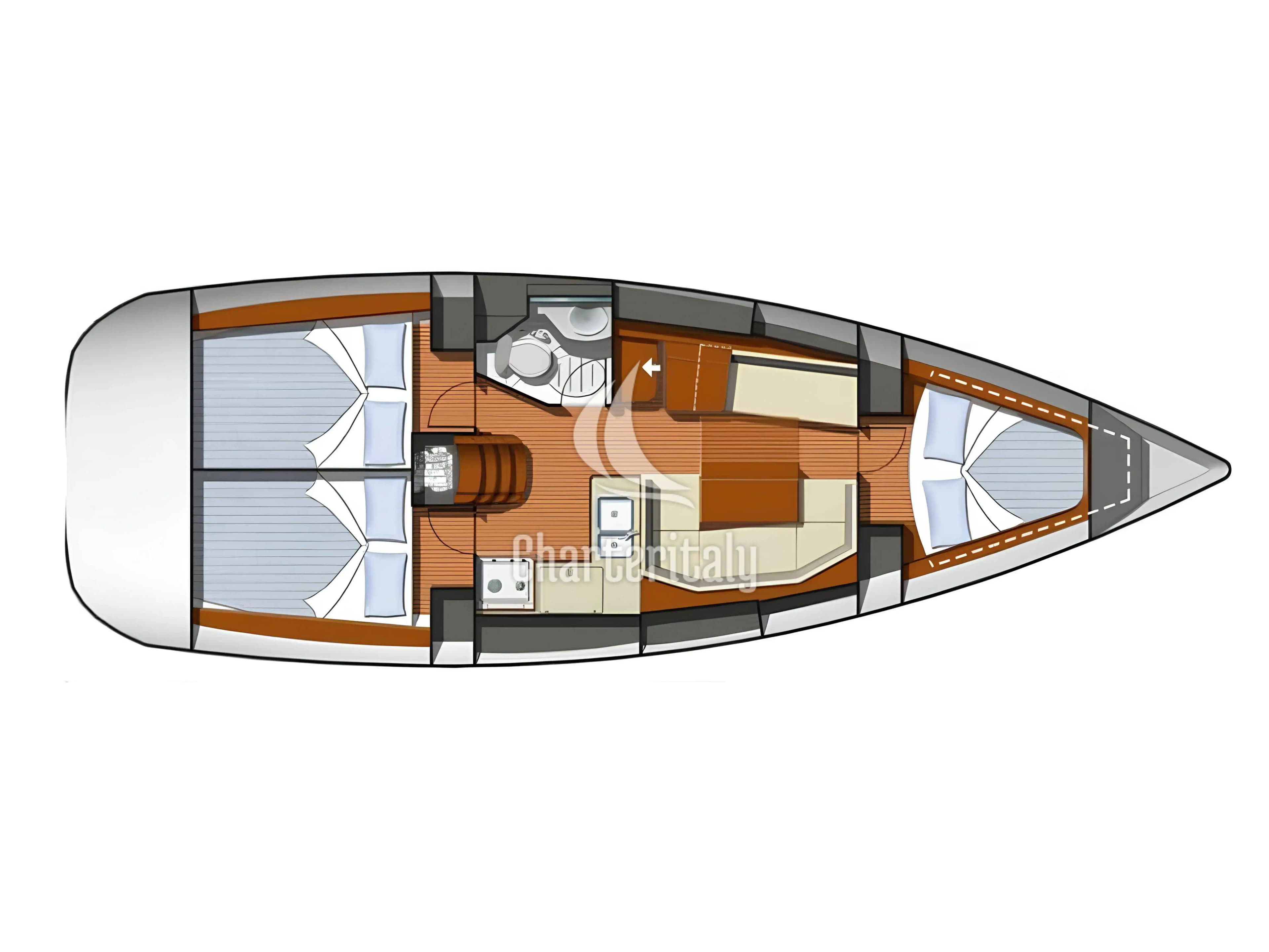 Sun Odyssey 36i - Blue Sky - 4