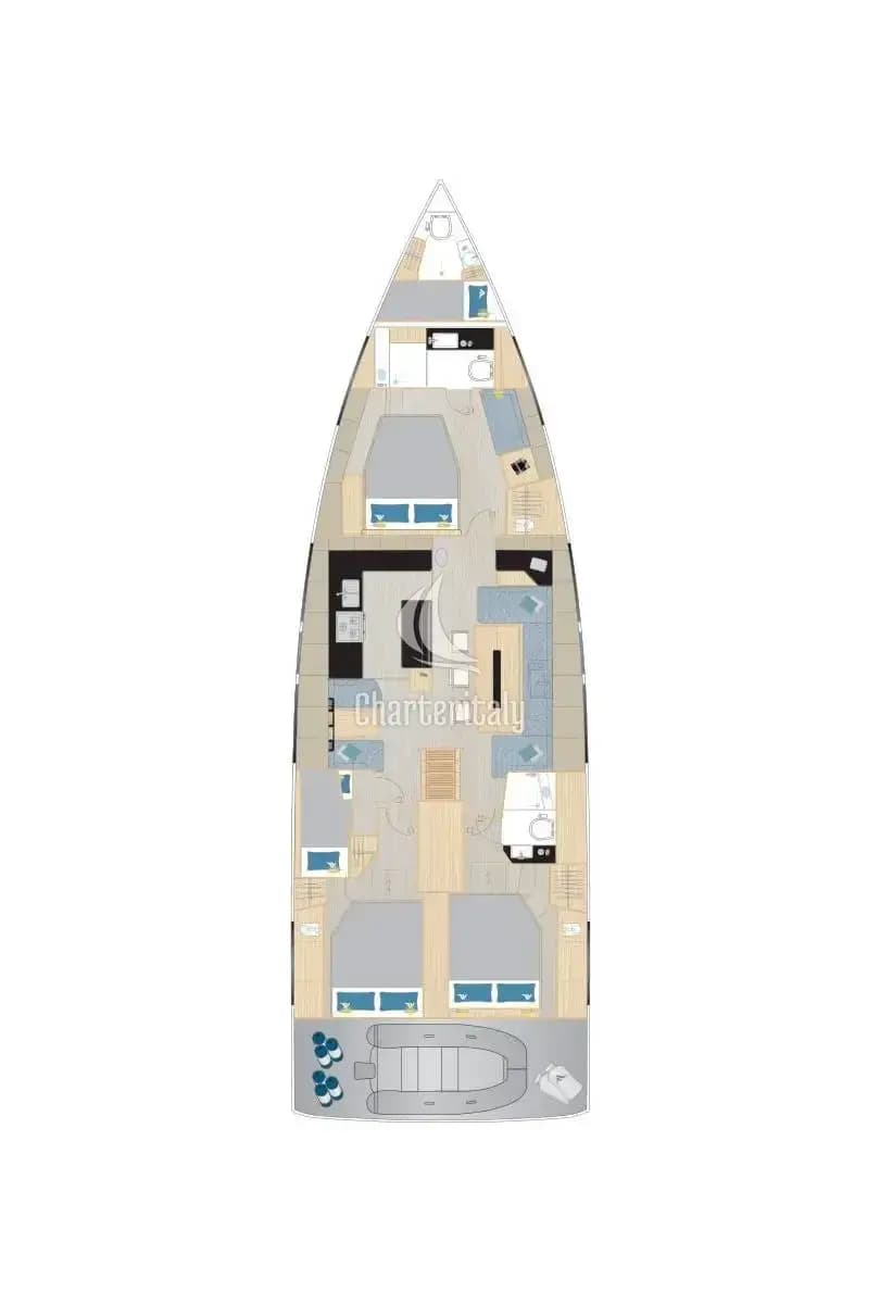 Hanse 590 - Art H - 2