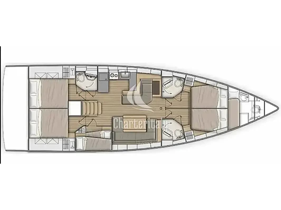 Oceanis 51.1 - All Blue II - 2