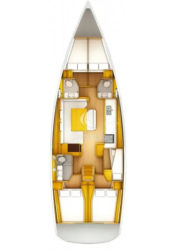 Sun Odyssey 509 - 5 cab. - Achilles - 2