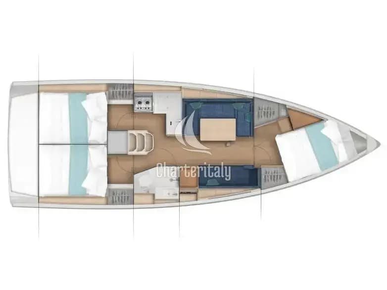 Sun Odyssey 380 - ANCSIKA - 1
