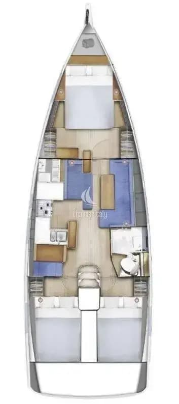 Sun Odyssey 410 - 3 cab. - Kalumina - 2
