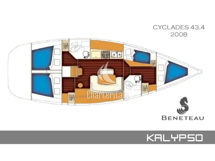 Cyclades 43.4 - Classic - 4