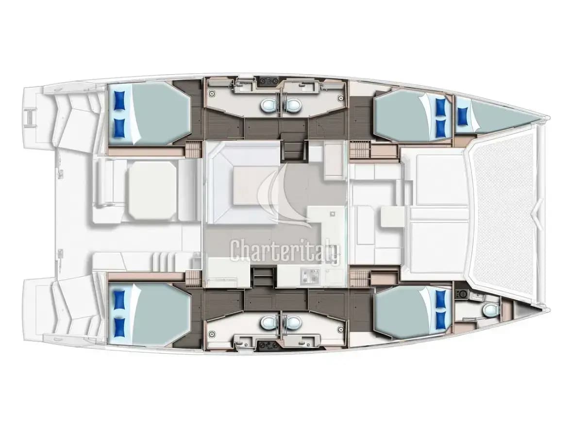 Leopard 45 - Marina - 3